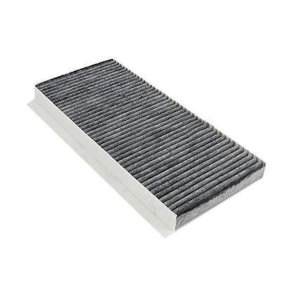 OE NO. A2218300018 263*184*30MM เครื่องกรองอากาศอัตโนมัติสําหรับระบบปรับอากาศห้องนั่งรถ Mercedes-Benz