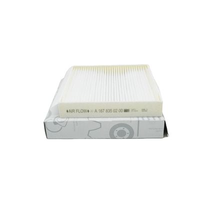 เครื่องกรอง AC A1678350200 ทนทานต่อการกัดกรอง สําหรับ BENZ ซ่อมแซมอะไหล่รถยนต์