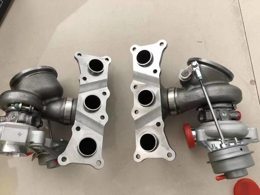 Flow Billet Twin Turbo Td04 17t 19t N54 เครื่องชาร์จเครื่องยนต์สําหรับ BMW 535i 49131-07017 49131-07030