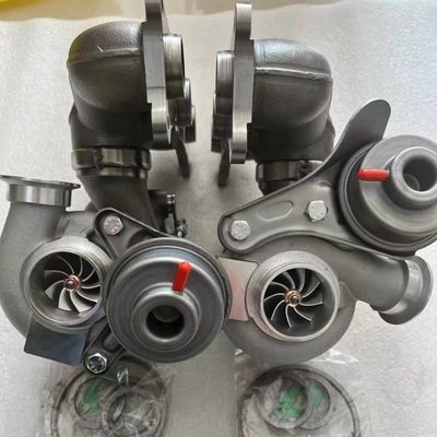 Flow Billet Twin Turbo Td04 17t 19t N54 เครื่องชาร์จเครื่องยนต์สําหรับ BMW 535i 49131-07017 49131-07030