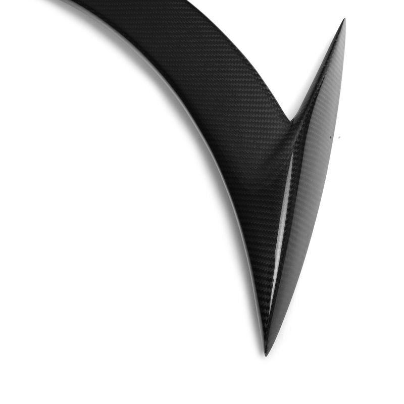Auto Carbon Fiber Side Fender Air Vent Trim สําหรับ BENZ C-Class W205 C63 4 ประตู