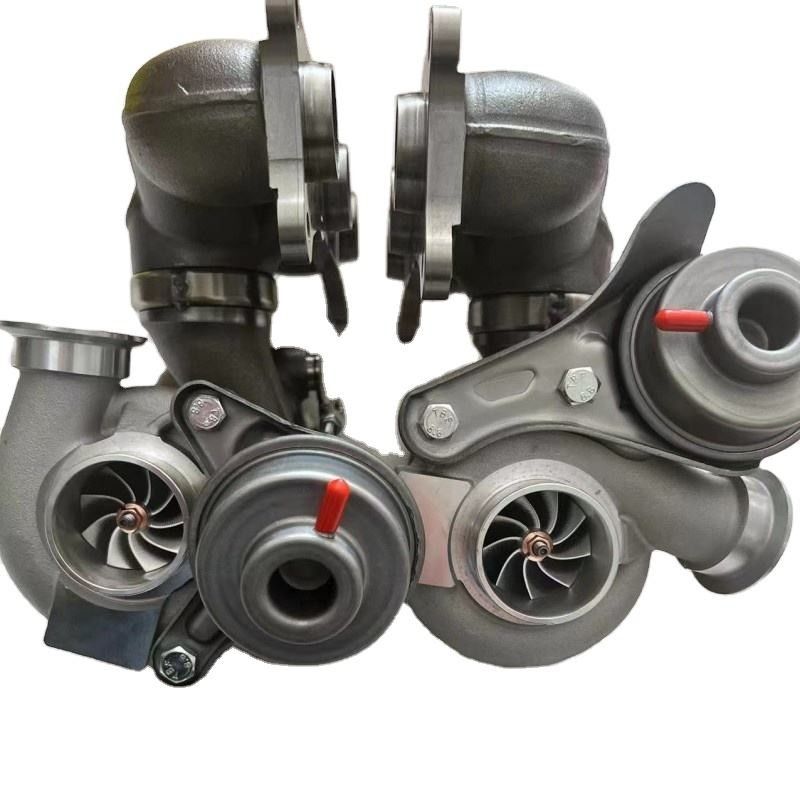Flow Billet Twin Turbo Td04 17t 19t N54 เครื่องชาร์จเครื่องยนต์สําหรับ BMW 535i 49131-07017 49131-07030