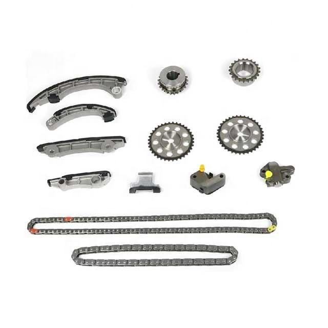 ชุดซ่อมโซ่เวลาเครื่องยนต์เหล็ก สําหรับ TOYOTA LAND CRUISER PRADO 1GD 2GD 13523-11030 13616-0E010 13521-0E010