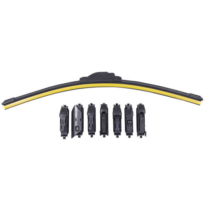 14-28 นิ้ว รถยนต์ไร้กรอบ เสียงต่ํา ยาง Wiper Multifunction มหาวิทยาลัยรถยนต์หน้าหน้ากระจกหน้าฝน Wiper Blade