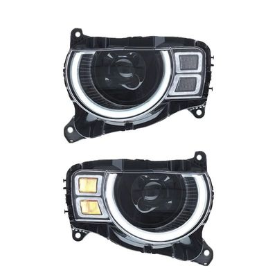 6000K ความร้อนสี ไฟหน้า LED อุปกรณ์เสริมรถยนต์สําหรับ Land Rover Defender 2020-2022