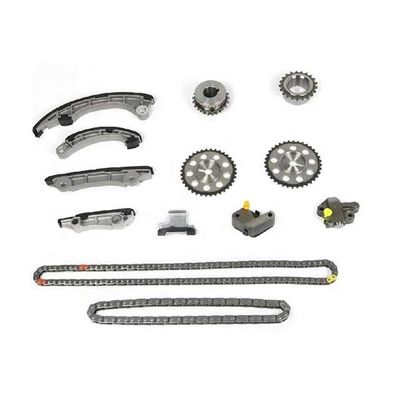 ชุดซ่อมโซ่เวลาเครื่องยนต์เหล็ก สําหรับ TOYOTA LAND CRUISER PRADO 1GD 2GD 13523-11030 13616-0E010 13521-0E010